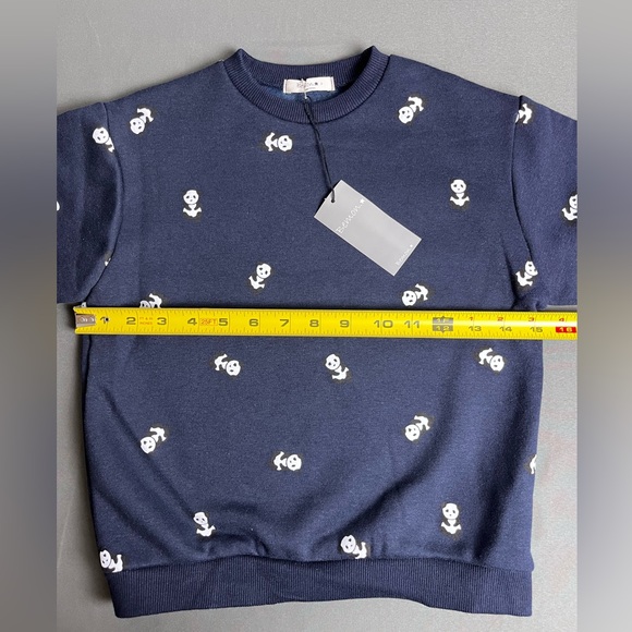 Bemon| Navy Panda Sweatshirt | Size 5-6Y - Picture 8 of 9